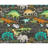 Décoration murale de dinosaures de Wall Rogues - Brun