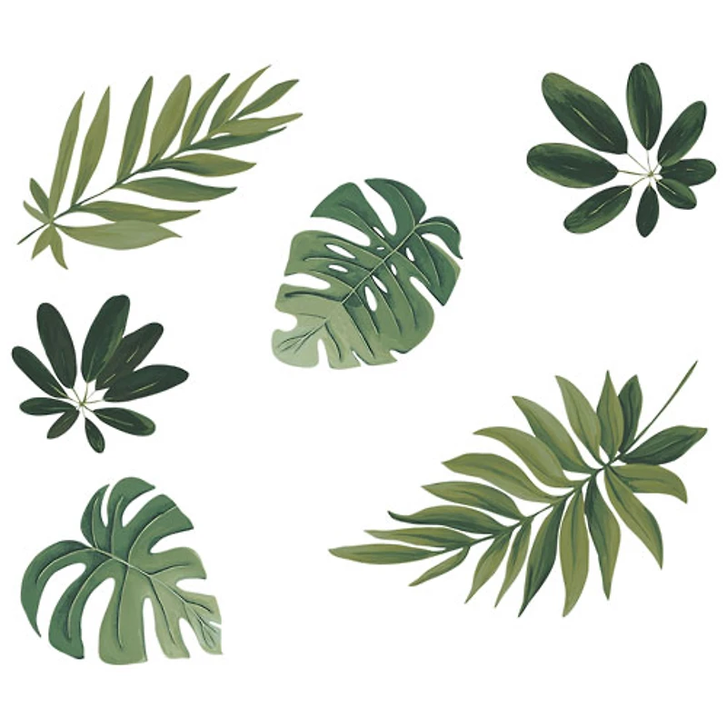 WallPops Havana Leaves Wall Art Kit - Green