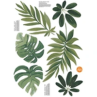 WallPops Havana Leaves Wall Art Kit - Green