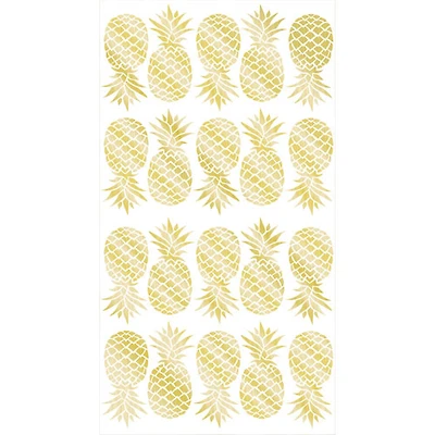 WallPops Pineapple Wall Art - Set Of 2 - Metallic