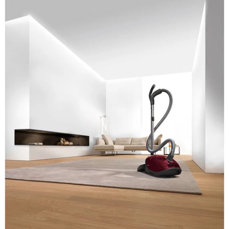Aspirateur-chariot Complete C3 Limited Edition de Miele - Rouge baie