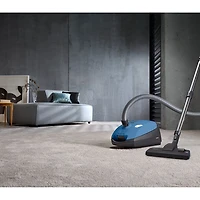 Aspirateur-chariot Classic C1 Hardfloor de Miele - Bleu
