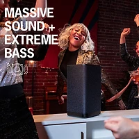 Ultimate Ears HYPERBOOM Splashproof Bluetooth Wireless Party Speaker - Black