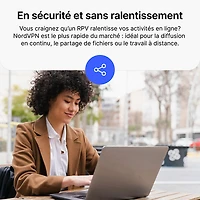 NordVPN Standard (PC/Mac) - 10 appareils - 1 ans - Téléchargement numérique
