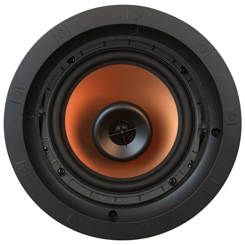Haut-parleur encastrable au plafond de 6 po de 200 W CDT5650CII de Klipsch - Unité - Blanc