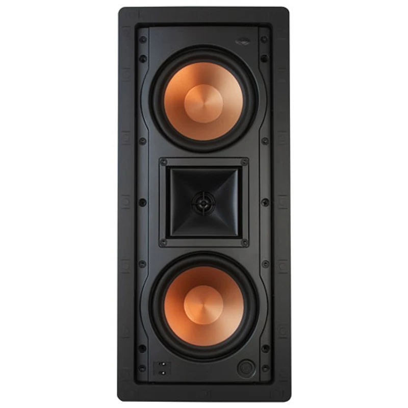Haut-parleur encastrable/de plafond de 300 W de 5 po RS502WII de Klipsch - Unité - Blanc