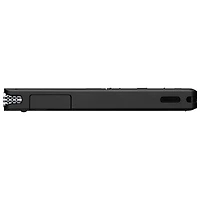 Enregistreur vocal de 4 Go de Sony avec port USB intégré (ICDUX570BLK) - Noir