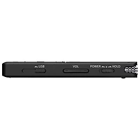 Enregistreur vocal de 4 Go de Sony avec port USB intégré (ICDUX570BLK) - Noir