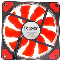 Kopplen LED 120mm Case Fan - Red