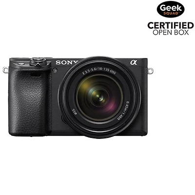 Open Box - Sony a6400 Mirrorless Camera with 18-135mm OSS Lens Kit