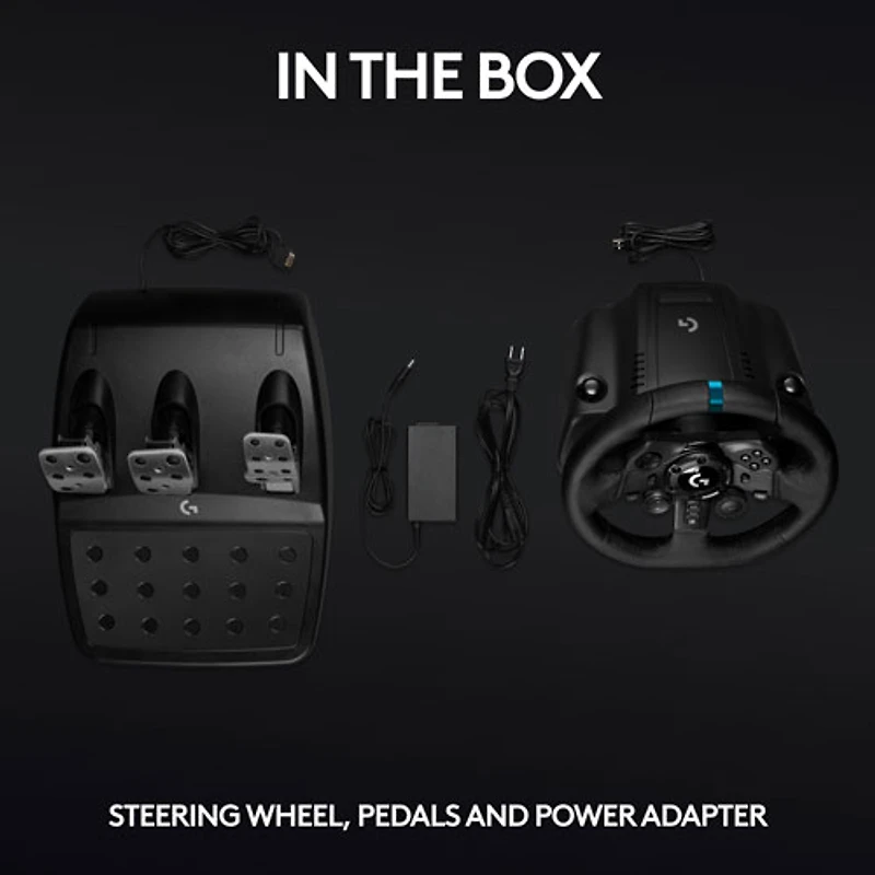 Logitech G923 TrueForce Racing Wheel for PlayStation 5/PC - Black