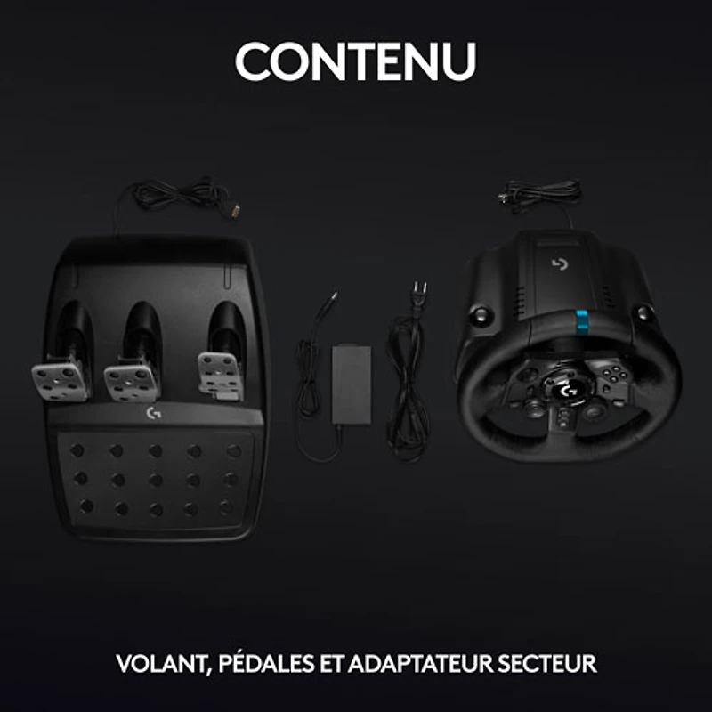 Logitech G923 TrueForce Racing Wheel for PlayStation 5/PC - Black