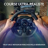 Logitech G923 TrueForce Racing Wheel for PlayStation 5/PC - Black