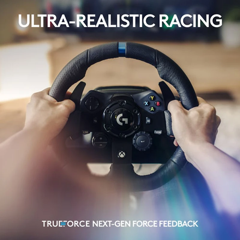 Logitech G923 TrueForce Racing Wheel for Xbox Series X|S and Xbox One - Black