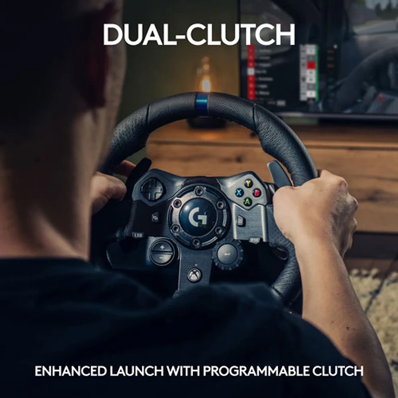 Logitech G923 TrueForce Racing Wheel for Xbox Series X|S and Xbox One - Black