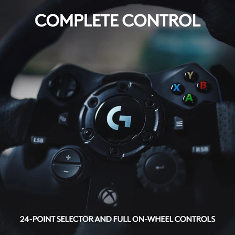 Logitech G923 TrueForce Racing Wheel for Xbox Series X|S and Xbox One - Black