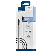 Câble audio optique numérique de 1,8 m (6 pi) d'Insignia - Exclusivité Best Buy