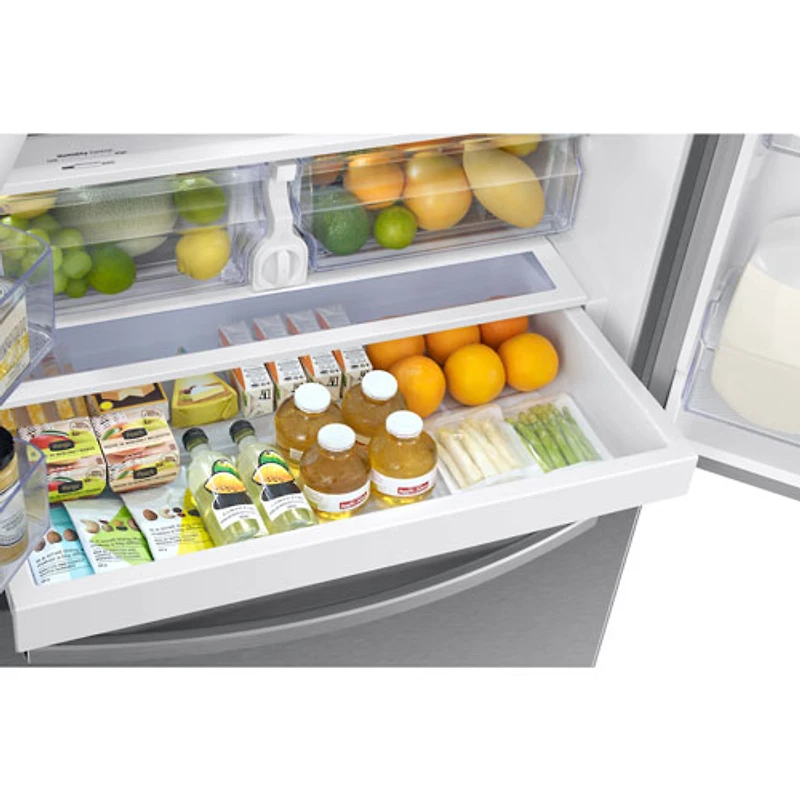 Réfrigérateur à deux portes 26,5 pi³ 36 po Family Hub de Samsung (RF27T5501SR/AC) - Acier inoxydable