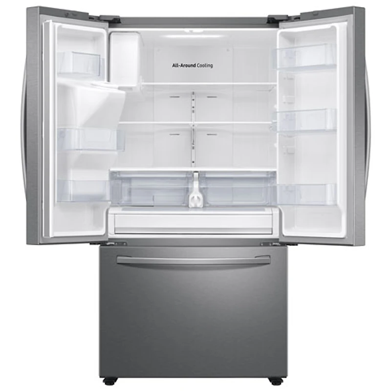 Réfrigérateur à deux portes 26,5 pi³ 36 po Family Hub de Samsung (RF27T5501SR/AC) - Acier inoxydable