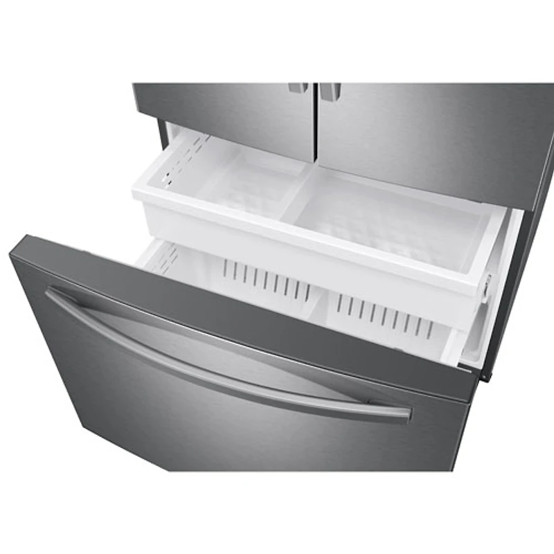 Réfrigérateur à deux portes 26,5 pi³ 36 po Family Hub de Samsung (RF27T5501SR/AC) - Acier inoxydable