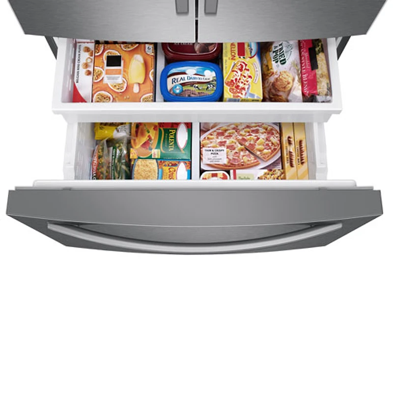 Réfrigérateur à deux portes 26,5 pi³ 36 po Family Hub de Samsung (RF27T5501SR/AC) - Acier inoxydable