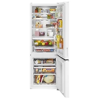 Réfrigérateur à congélateur inférieur 24 po 12,7 pi³ de Whirlpool (WRB533CZJW) - Blanc