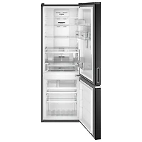 Réfrigérateur à congélateur inférieur 24 po 12,7 pi³ de Whirlpool (WRB533CZJB) - Noir