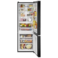 Réfrigérateur à congélateur inférieur 24 po 12,7 pi³ de Whirlpool (WRB533CZJB) - Noir