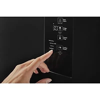 Réfrigérateur à congélateur inférieur 24 po 12,7 pi³ de Whirlpool (WRB533CZJB) - Noir