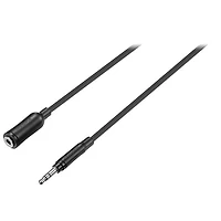 Rallonge audio de 6 pi (1,8 m) mâle/femelle 3,5 mm d'Insignia
