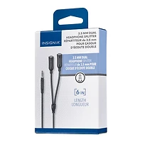 Insignia Dual Headphone Splitter - Only at Best Buy