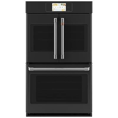 Four mural électrique double à convection véritable 10 pi³ 30 po Café (CTD90FP3ND1) - Noir mat