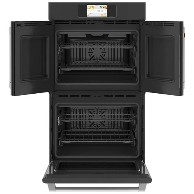 Four mural électrique double à convection véritable 10 pi³ 30 po Café (CTD90FP3ND1) - Noir mat