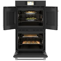 Four mural électrique double à convection véritable 10 pi³ 30 po Café (CTD90FP3ND1) - Noir mat