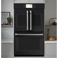 Four mural électrique double à convection véritable 10 pi³ 30 po Café (CTD90FP3ND1) - Noir mat