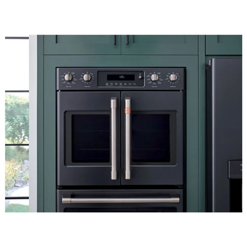 Four mural électrique double à convection véritable 10 pi³ 30 po Café (CTD90FP3ND1) - Noir mat