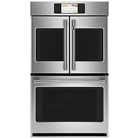Café 30" 10 Cu. Ft. True Convection Electric Double Wall Oven (CTD90FP2NS1) - Stainless Steel