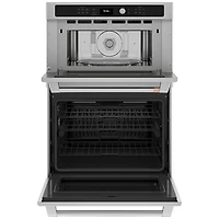 Café 30" 6.7 Cu. Ft. True Convection Electric Combination Wall Oven (CTC912P2NS1) - Stainless Steel