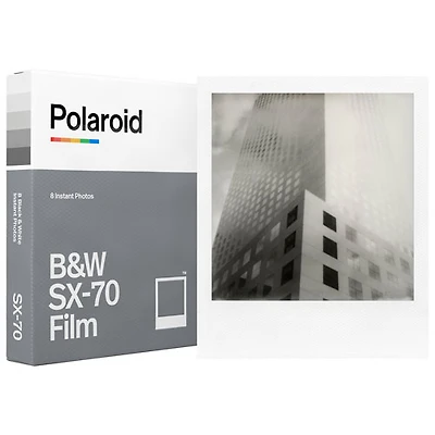 Polaroid Originals B&W SX70 Film - 8-Pack