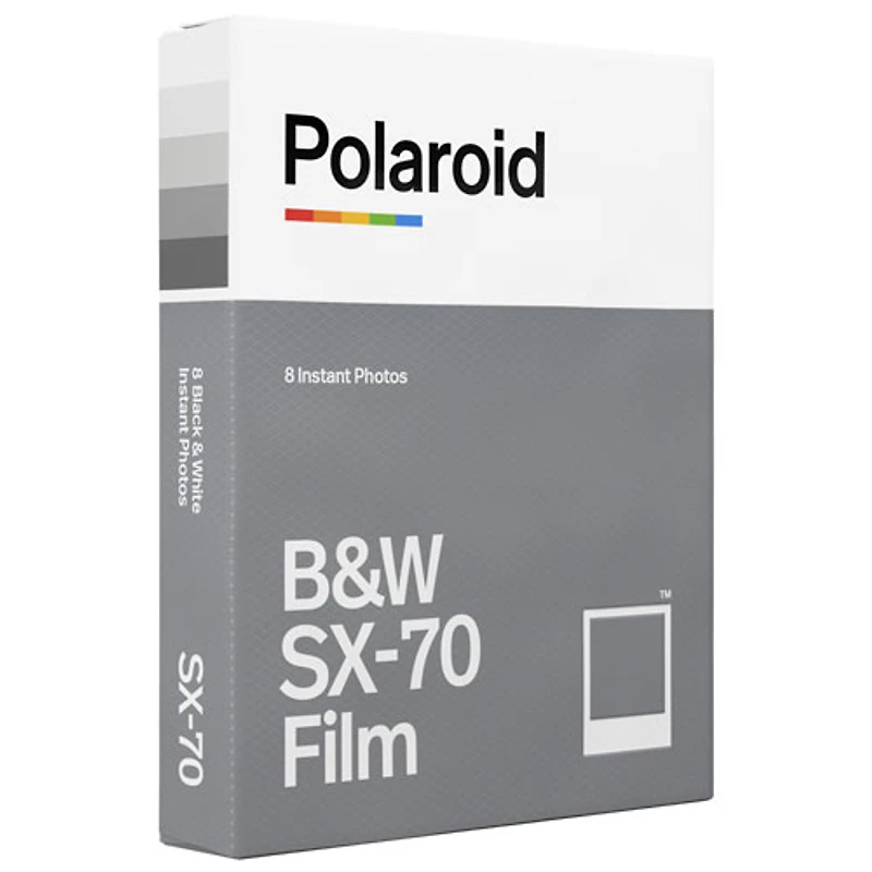 Polaroid Originals B&W SX70 Film - 8-Pack