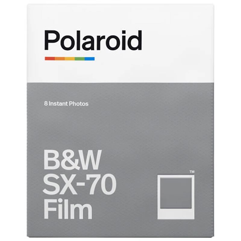 Polaroid Originals B&W SX70 Film - 8-Pack