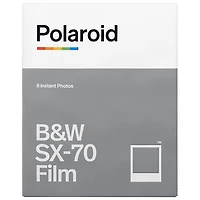 Polaroid Originals B&W SX70 Film - 8-Pack