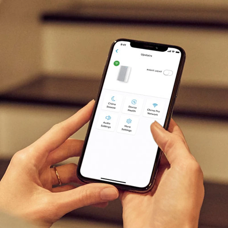 Haut-parleur Wi-Fi Chime Pro de Ring pour sonnettes vidéo et caméras de Ring