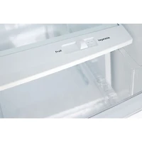 Réfrigérateur à deux portes de 21,8 pi³ et 30 po avec distributeur d'eau de LG (LRFWS2200S) - Inox