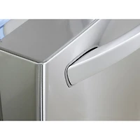 Réfrigérateur à deux portes de 21,8 pi³ et 30 po avec distributeur d'eau de LG (LRFWS2200S) - Inox