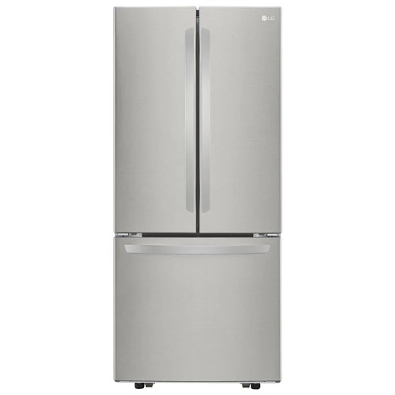 Réfrigérateur à deux portes 21,8 pi³ 30 po de LG (LRFNS2200S) - Inox