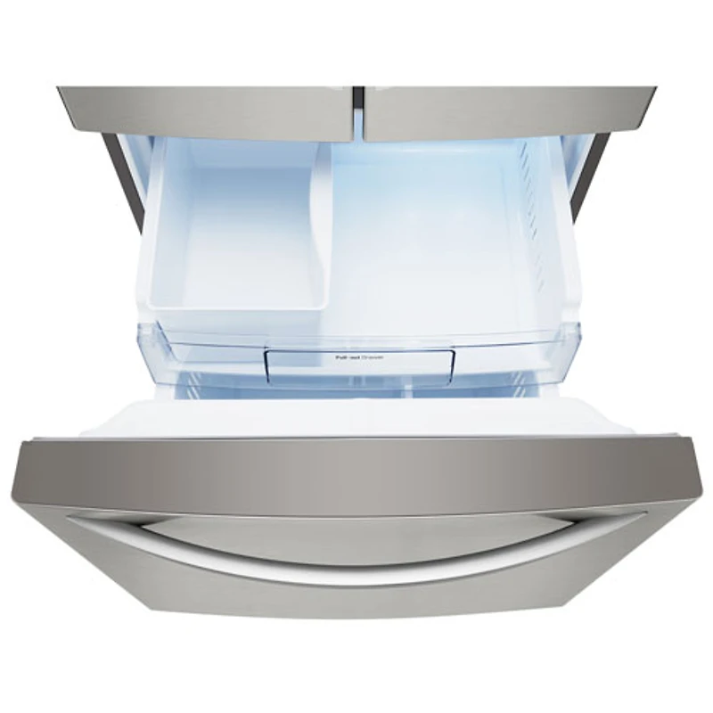 Réfrigérateur à deux portes 21,8 pi³ 30 po de LG (LRFNS2200S) - Inox