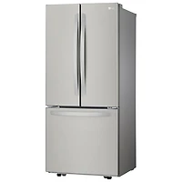 Réfrigérateur à deux portes 21,8 pi³ 30 po de LG (LRFNS2200S) - Inox