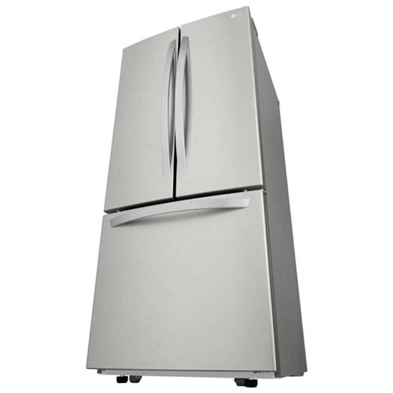 Réfrigérateur à deux portes 21,8 pi³ 30 po de LG (LRFNS2200S) - Inox