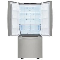 Réfrigérateur à deux portes 21,8 pi³ 30 po de LG (LRFNS2200S) - Inox